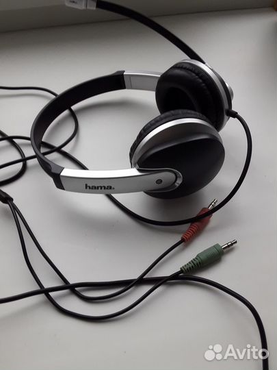 Наушники проводные Hama