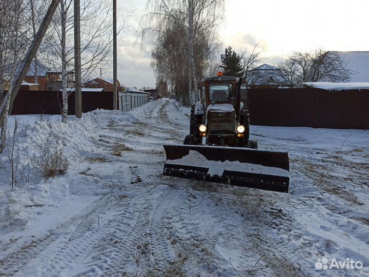 Вспашка фрезой и плугом