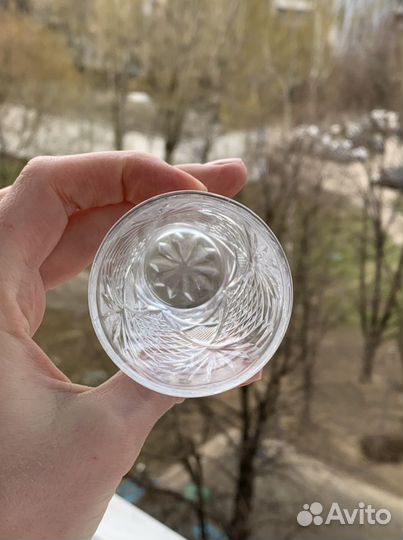 Стопки хрустальные 18 штук