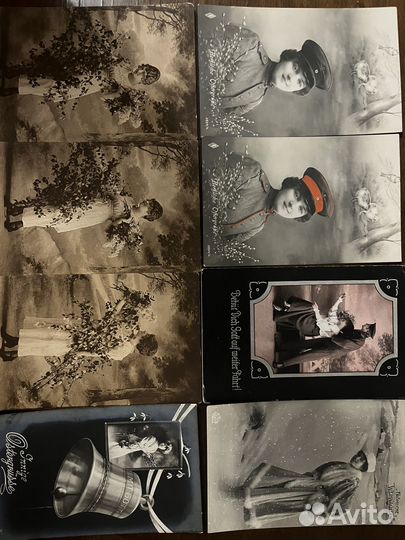 Открытки коллекционные старинные