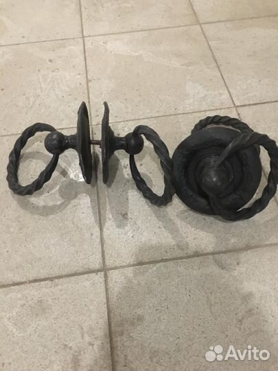 Дверные ручки кованные