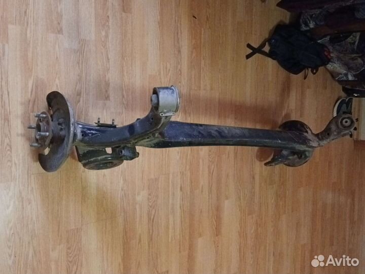 Задняя балка на hyundai solaris