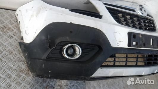 Бампер передний, opel mokka 2015
