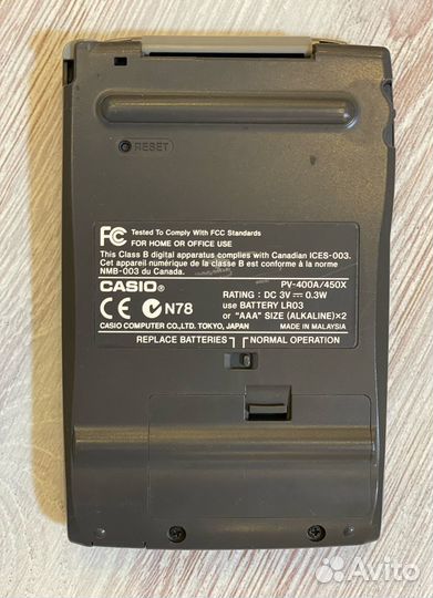 Casio Pocket Viewer PV-450X 4MB наладонник Рабочий