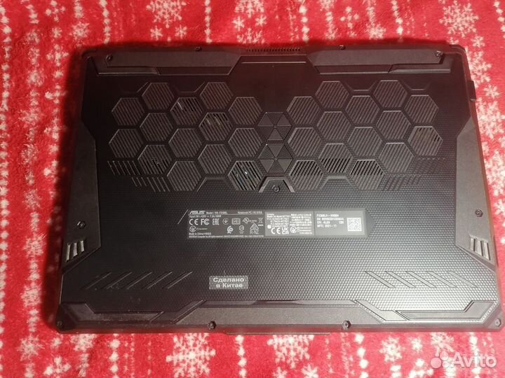 Игровой ноутбук asus tuf gaming fx 506L