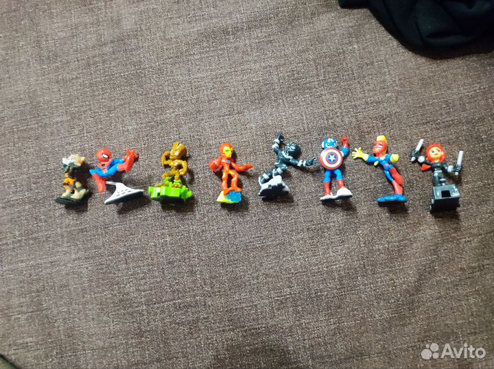 Коллекция kinder surprise marvel