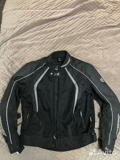 Текстильная куртка agvsport Solare2, черная р. М