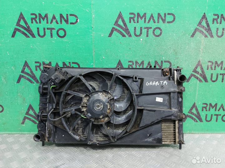 Радиатор двигателя (двс) LADA Granta 1 2018-Нв