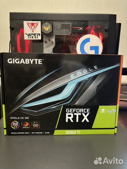 Игровой пк,RTX 3060 ti, 32gb 4400, i5 10400f