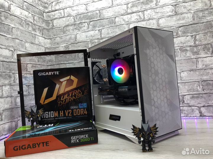 Игровой пк I5 12400F / RTX 3060 Ti / RAM 16