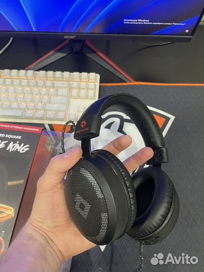 Игровые наушники red square stone king