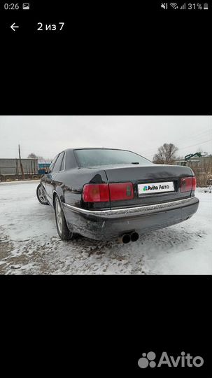 Audi A8 4.2 AT, 1997, 310 000 км