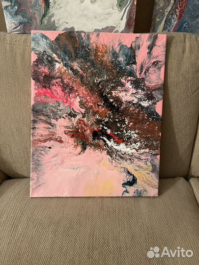 Интерьерная картина абстракция