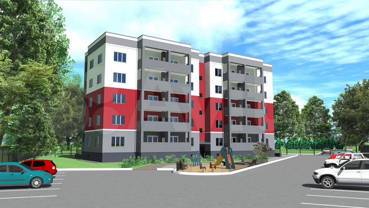 2-к. квартира, 70,8 м², 2/5 эт.