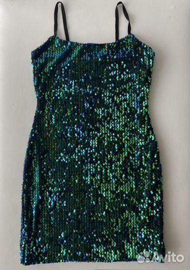 Платье в стразах