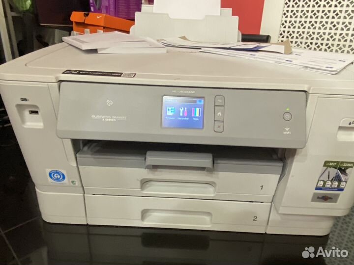 Принтер brother HL-J6000DW, A-3, сетевой, wi-fi