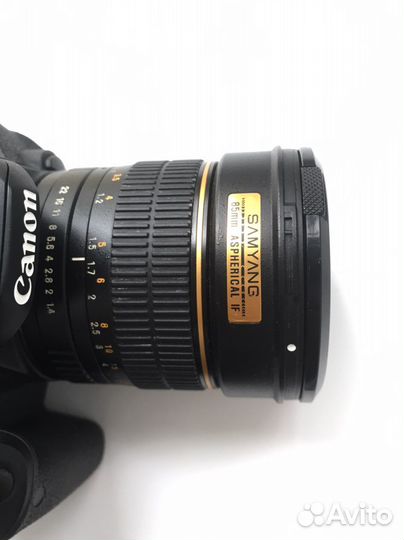 Объектив samyang 85mm f/1.4 AS IF Cannon EF