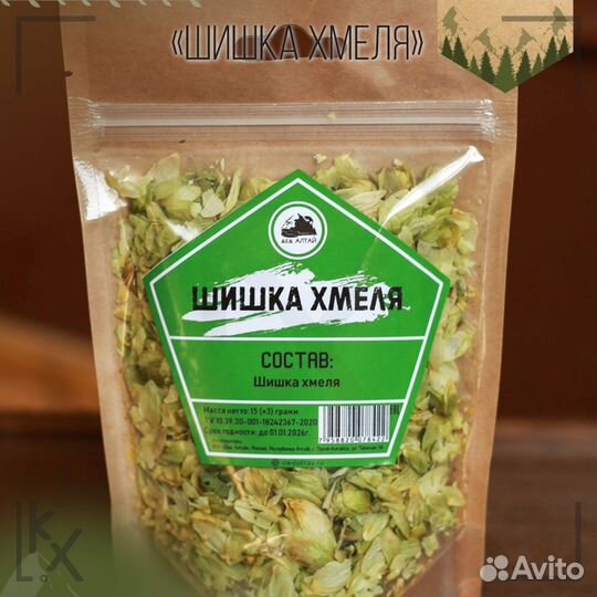 Хмель шишка