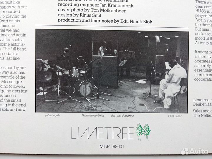 Chet Baker and Amstel Octet 