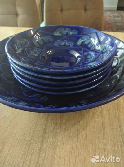 Набор тарелок фарфор