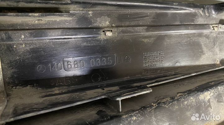 Внутренние накладки порогов W140