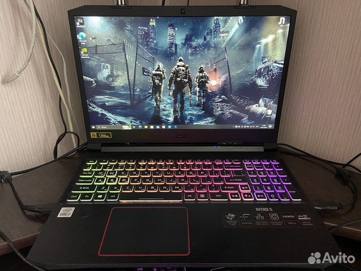 Acer nitro AN515-55, intel(R) i7, 16 GB, RTX 3060