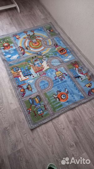 Ковер детский с дорогами