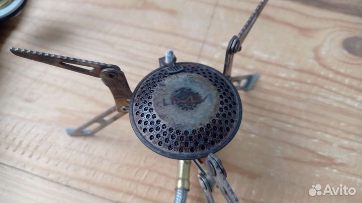 Туристическая горелка на резьбовой балон