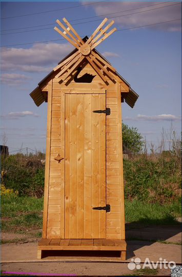Уличный туалет с установкой