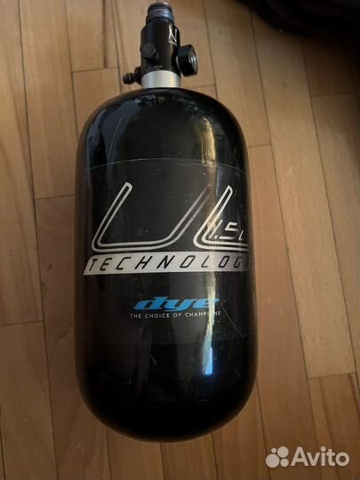 Пейнтбол маркер, балон и ротор