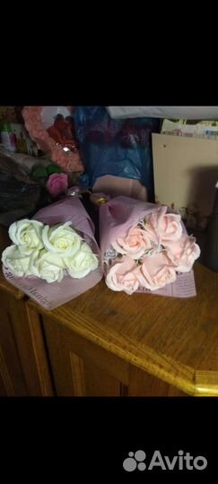 Мыльные розы подарок на день рождение