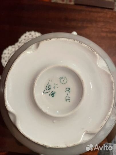 Чайник фарфоровый СССР заварочный большой