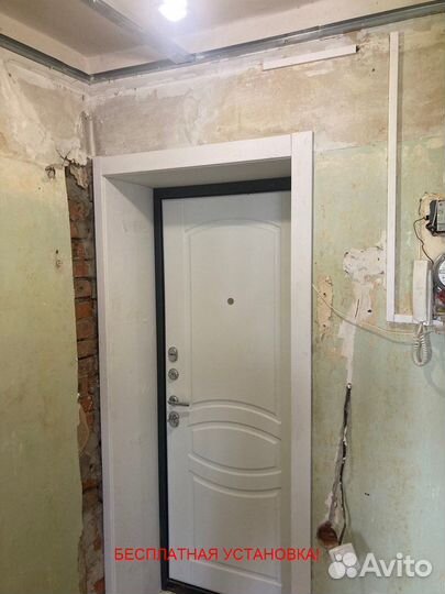 Дверь входная в квартиру с установкой