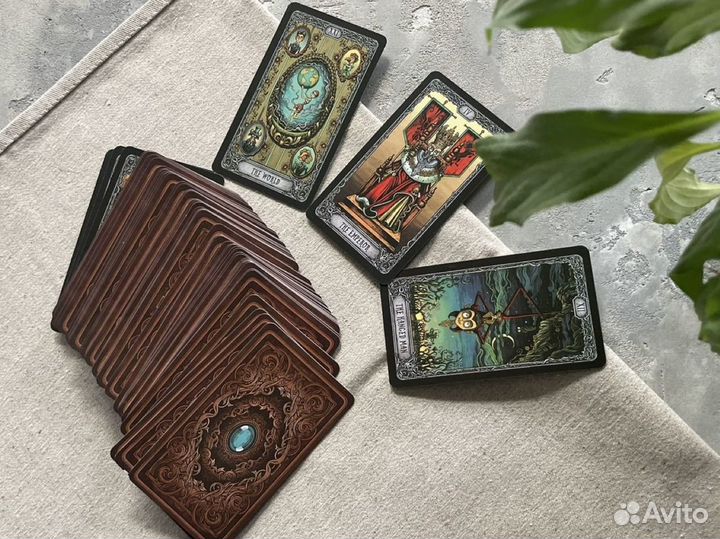 Карты taro таро для гадания темный особняк