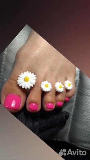 Педикюр с покрытием