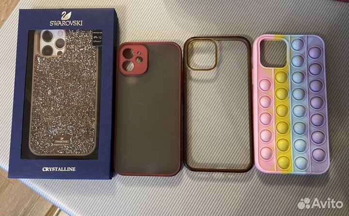 5 чехлов на iPhone 12 pro по цене 1 го