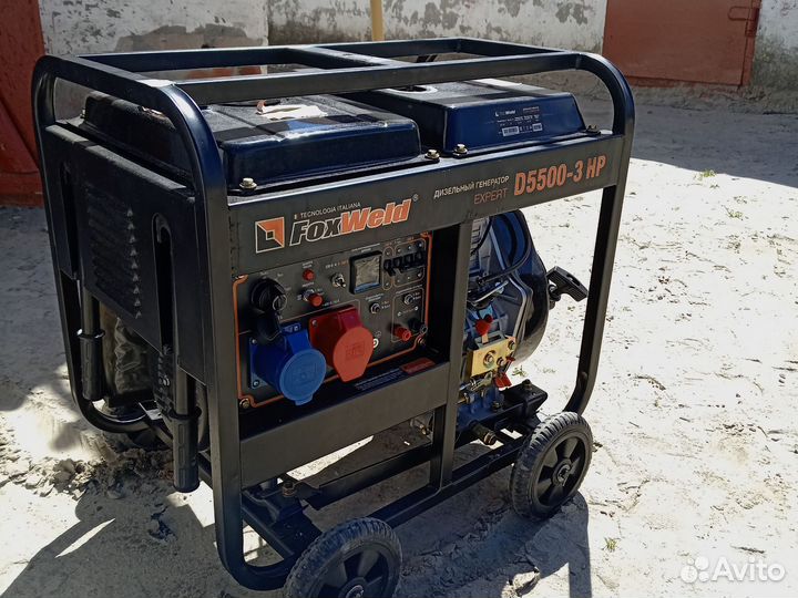 Генератор дизельный Foxweld Expert D5500-3 HP