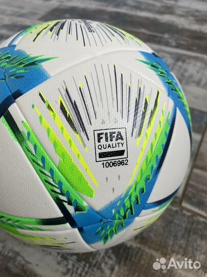Мяч футбольный размер 5 Adidas qatar 2022