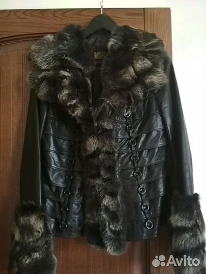 Куртка кожаная