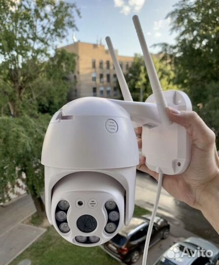 Умная Wi-Fi камера видеонаблюдения А6 уличная