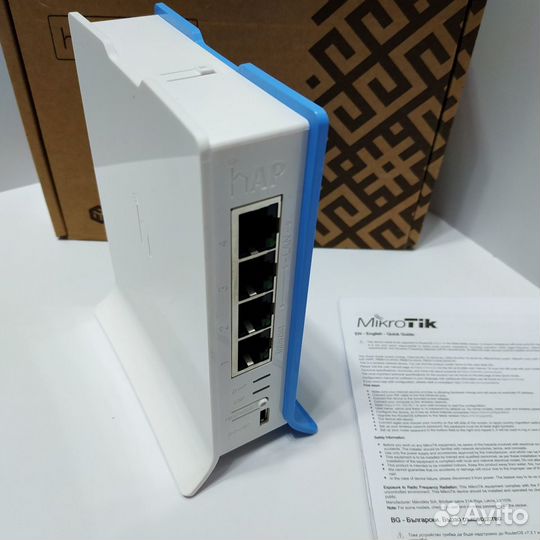 Wi-Fi роутер MikroTik hAP lite TC