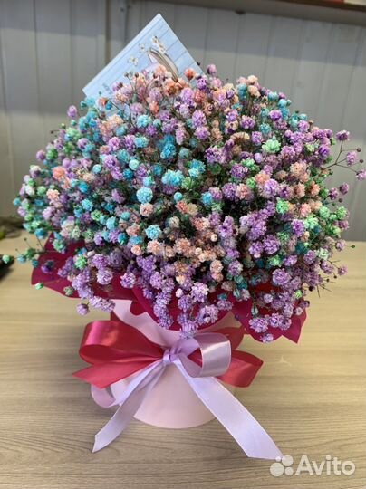 Букеты из гипсофилы