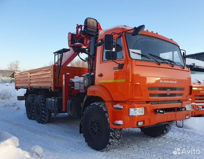 КАМАЗ 43118 с КМУ, 2024