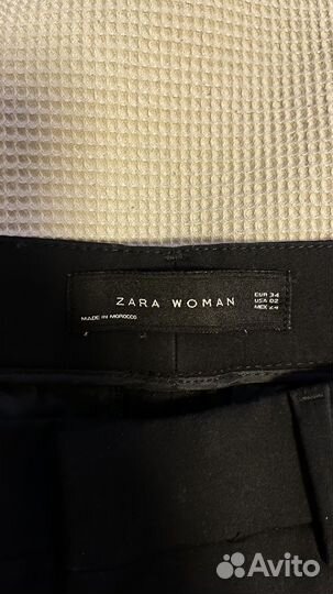 Брюки zara черные