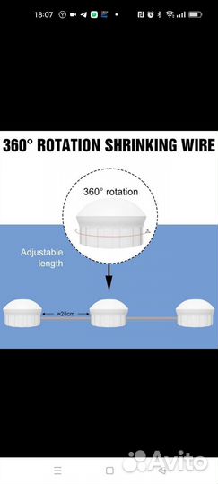 Лампочки на зеркало