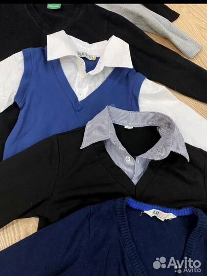 Рубашки и кофты для школы