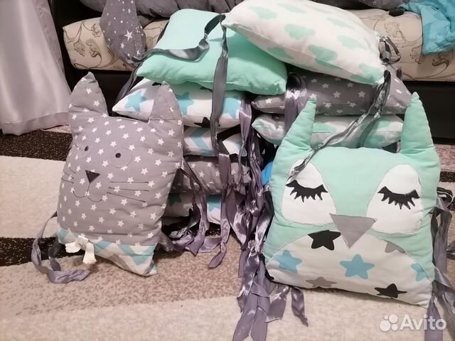 Бортики в кроватку