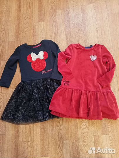 Вещи пакетом на девочку 110 116