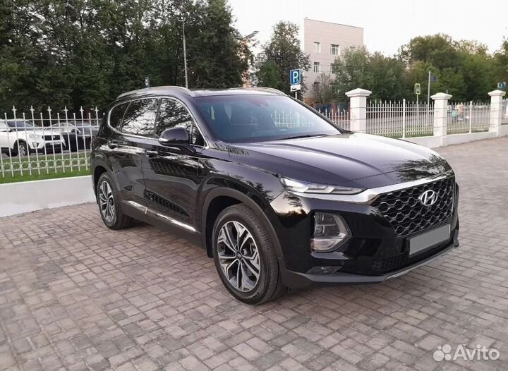 Hyundai Santa Fe 2.2 AT, 2018, 51 426 км