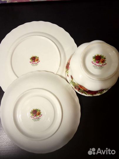 Чайное трио Розы Англия